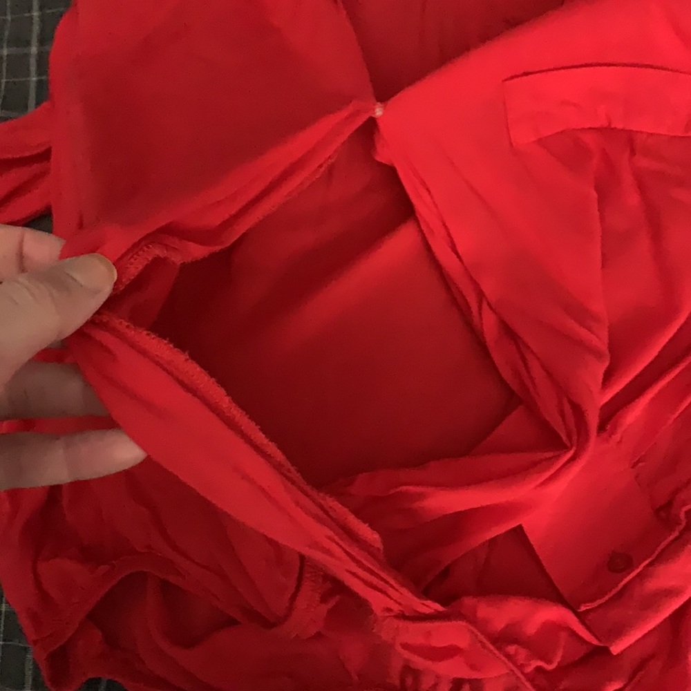 Red blouse - Picture 3 of 3